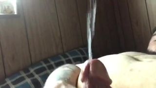 Fat cock explodes