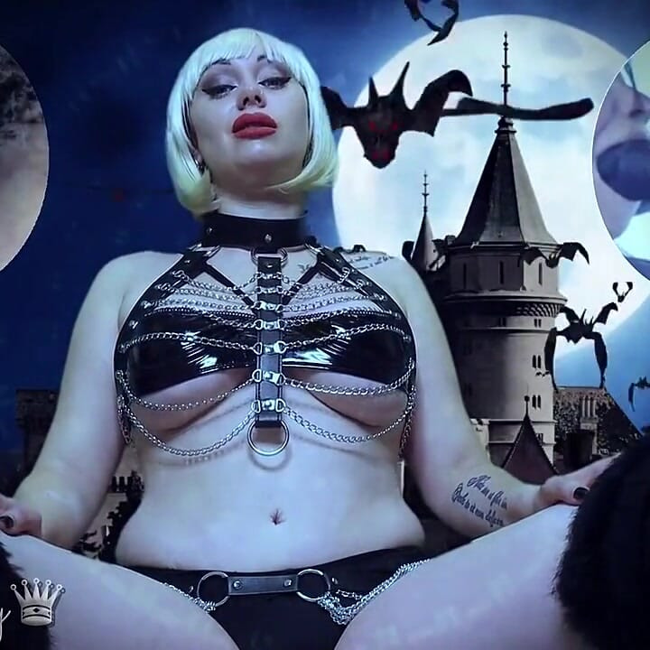 Growing your addiction to BBC! You are addicted to BBC sucking! (Hallowen version)