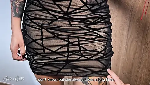 POV: I'm waiting for my neighbor to come out of her house so I can go and fuck her husband - Andrea Castro & Zack Whiter