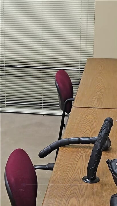 DeeDeeSlut at Office in White Boots