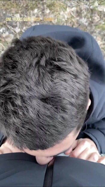 Epic moment from "OUTDOOR GAY SUCKING"