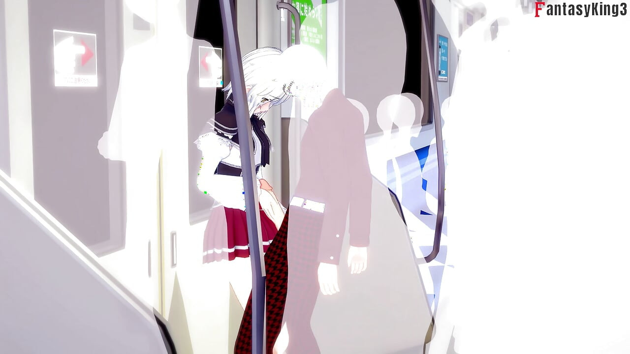 Koneko ucjenjen seks u vlaku - DXD NTR serija ludilo