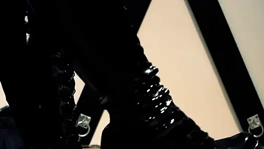 Ballbusting with High Heel Boots