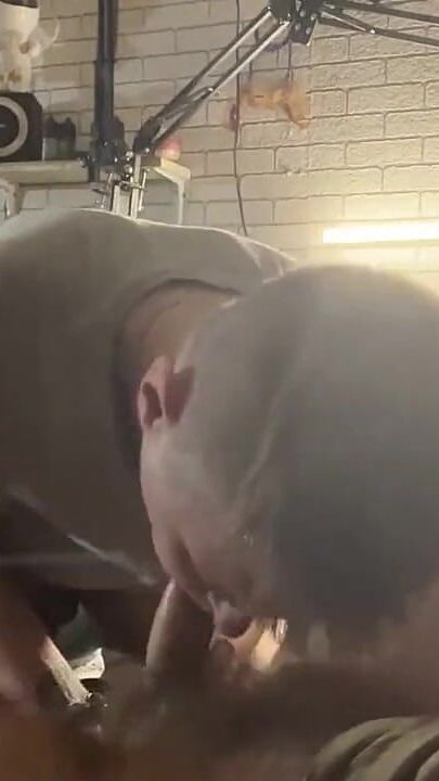 Daddy Slut Cums From a Dick in His Ass and Gets Cum on His Face