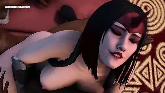 Bbc wetterte ihre muschi so hart, dass sie mehr will - realistische 3D-animation