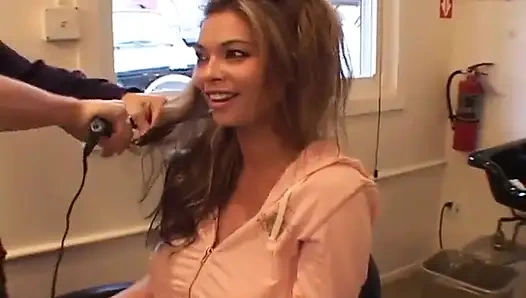 Hairstyling Session Featuring Tera Patrick