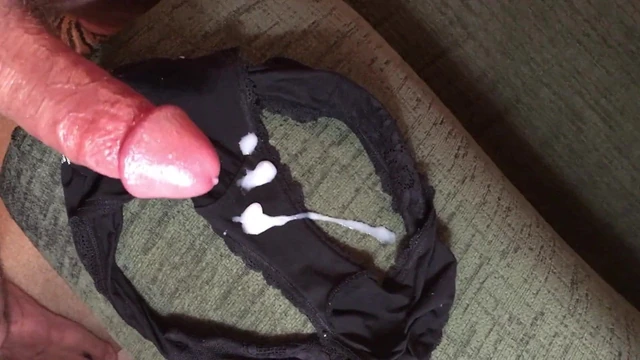 Black Panties Creamed