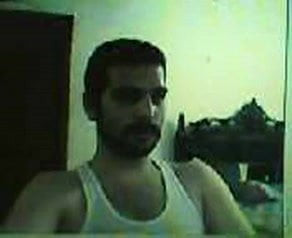 horny man in cam
