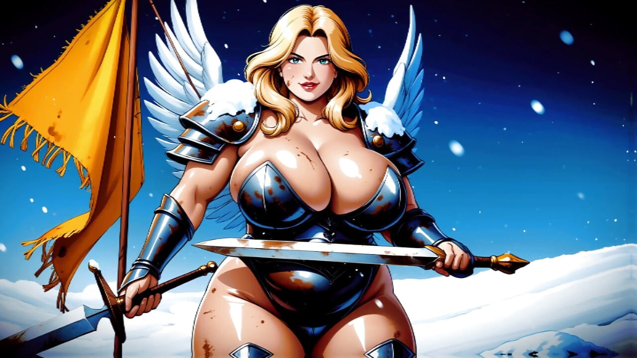 Ai, bombasses guerrières à forte poitrine