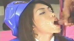 Bukkake swallows 100 cumshots Drinks a quarter gallon Sperm Swallow big cum