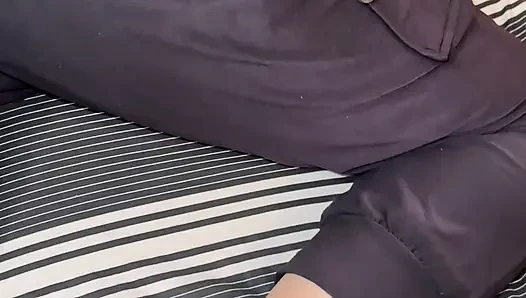 My beautiful neighbor seduces me with her huge ass