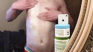 Shaving My Hot Body and Showing off My Hot Body