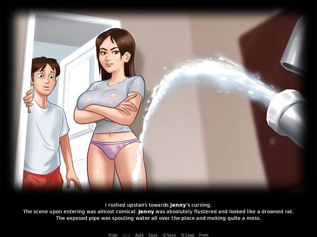 Summertime Saga Part 206 - เล่นเสียวโดย misskitty2k
