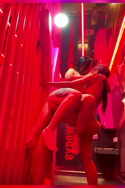 Eating My Best Friend's Ass in Red Motel Room
