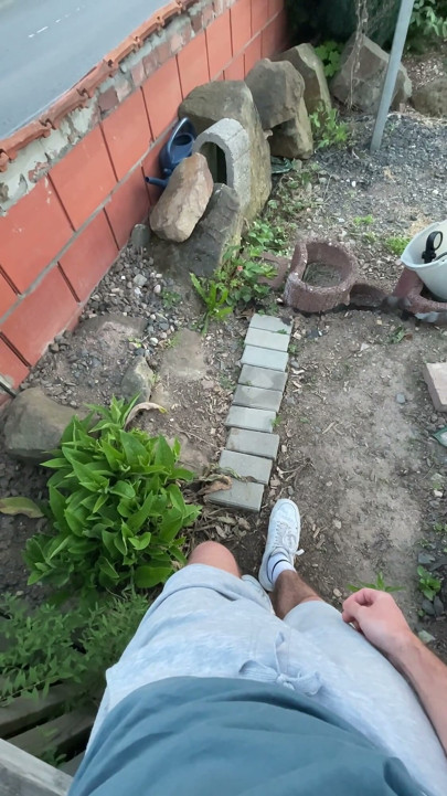 Risky! I Play on the Street with My Dick