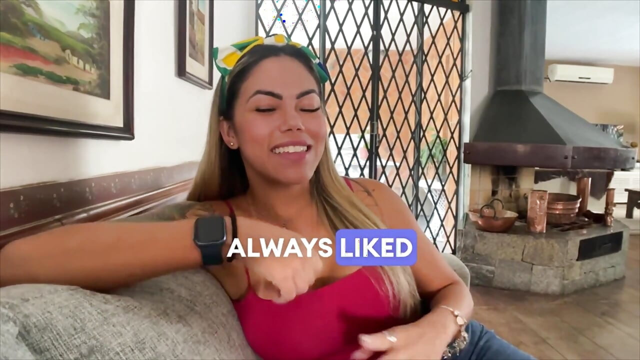 Braziliaanse milf met grote tieten doet diep in de keel en likt reet tijdens eerste casting - pov pijpbeurt