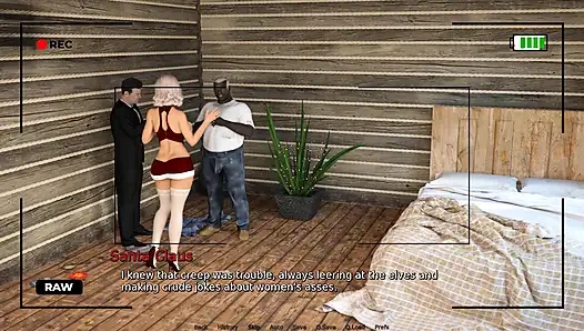 Laura Christmas 2025: Cuckold Santa Claus Watches His Cheating Wife Sexual Affairs on Christmas Eve - Episode 2