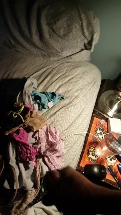 quick cum in her panties before she got home