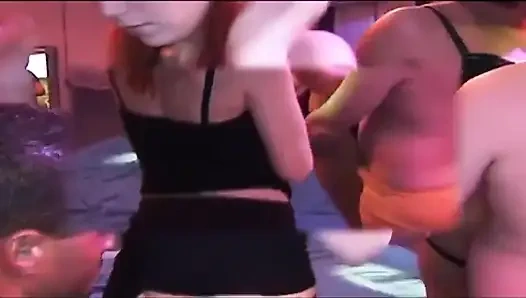 Anal Fisting Orgy with Dripping Mature Sluts