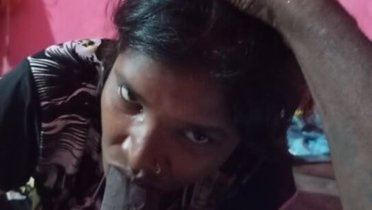 Poonam bhabhi sucked her landlord's cock and cock ka pani nikal