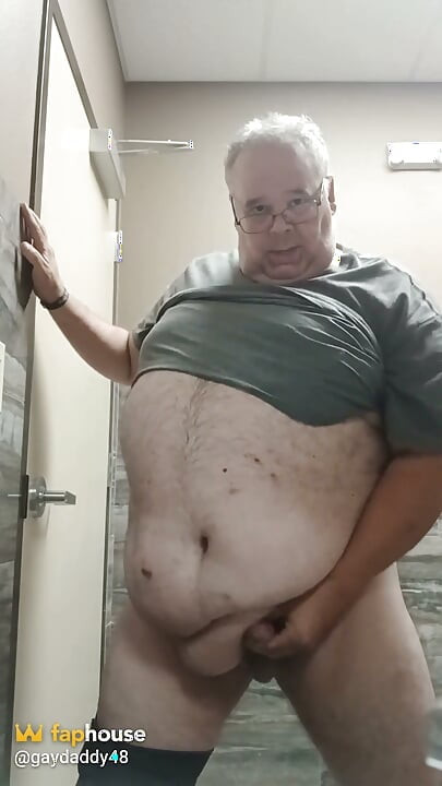 Jerking off in a Bathroom.