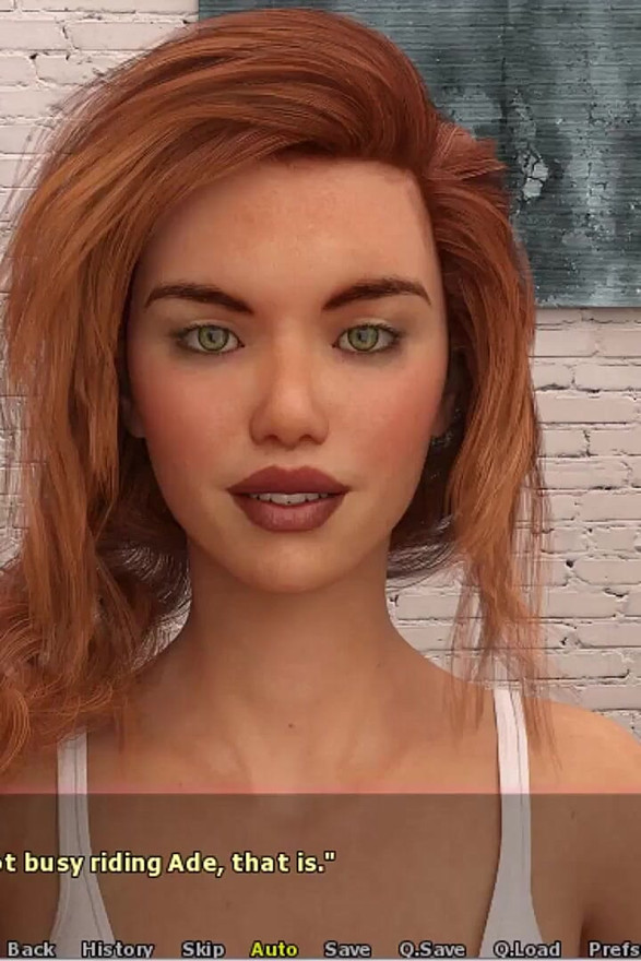 Haley Story #10 - Η Haley πήγε κοκαλιάρικη βουτιά. Asriane Gabe Johannes μια πίπα.