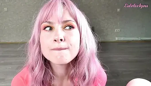 Eine Sammlung cooler Sperma-Shots von einem schönen Mädchen