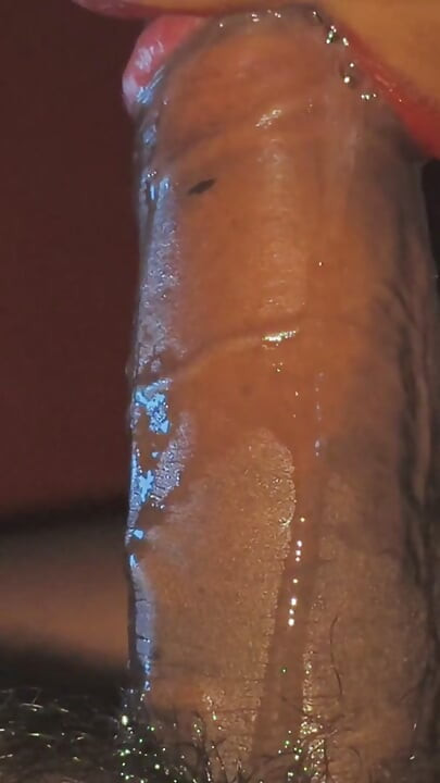 Deep throat blowjob with cum shot ..