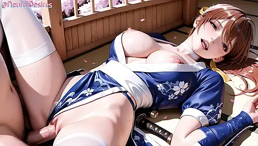 Kasumi - parodi dead or alive - ai-generated