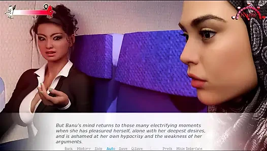 Жизнь на Ближнем Востоке No10 - Banu играла с собой в постели