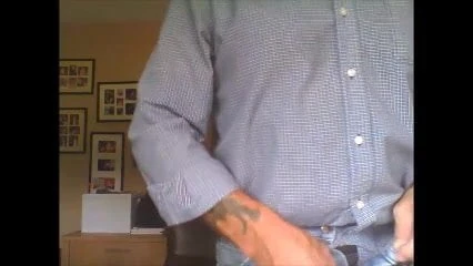 Handsome daddy cum