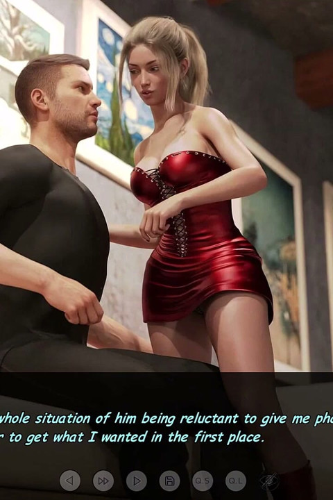 Burning Boundaries 34 - Private Photoshoot Part 2 Mike Gets Handjob and Cums on Angelica's Hands