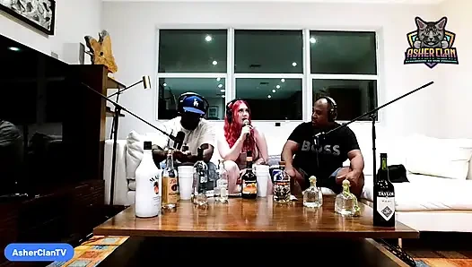 AsherClantv звезды подкаста с участием взрослых Arietta Adams, Ace Bigs и Mrflourish подкаст Asherclantv