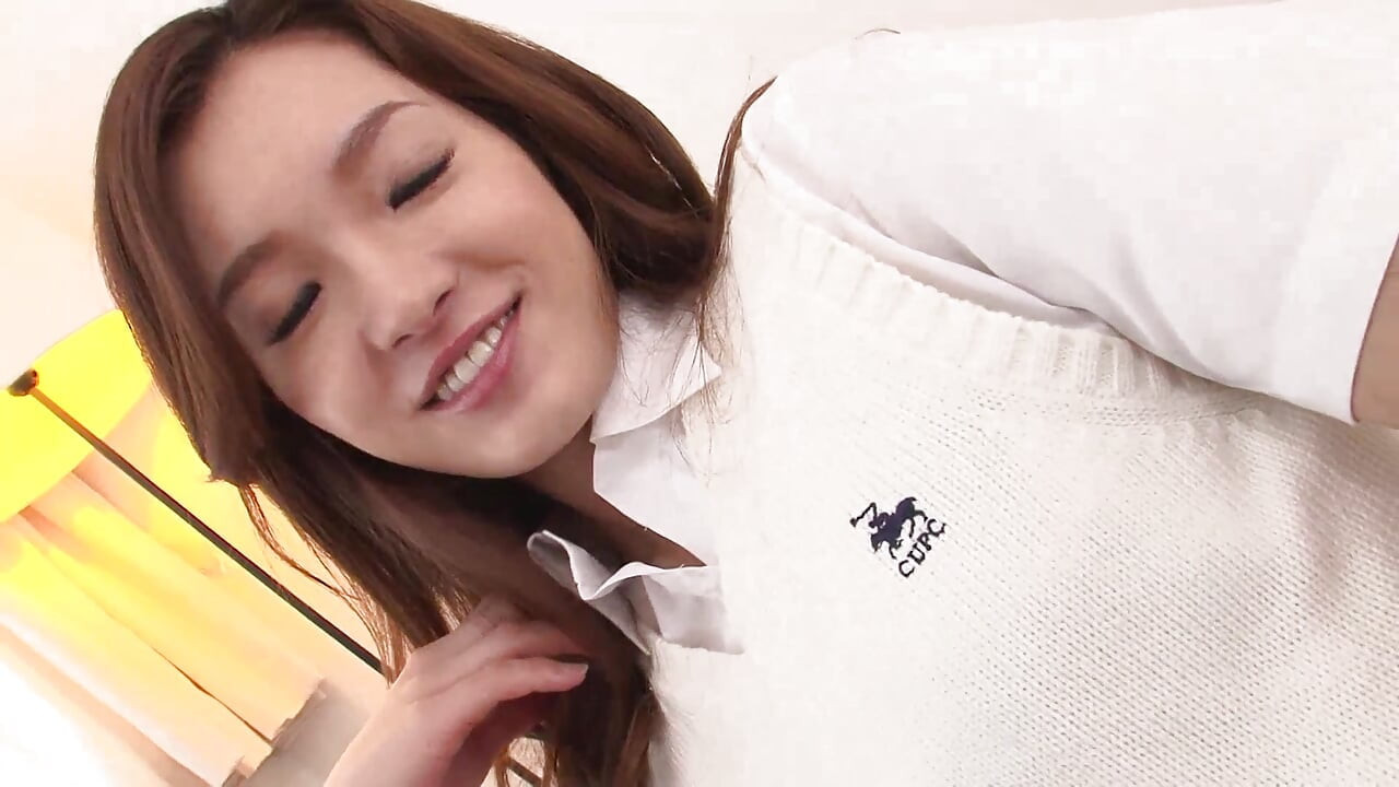 Horny Asian Woman Sticks a Vibrator in Her Pussy