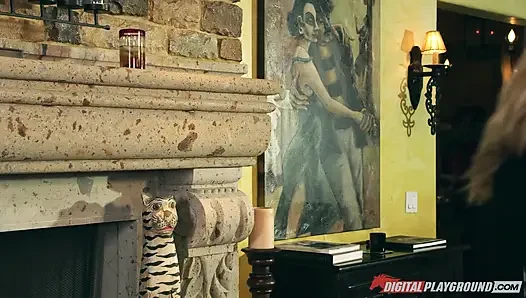 Digitalplayground - si cewek hot rambut pirang kayden kross suka banget jilat dan nyepong kontol besar
