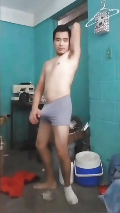 Jesus em boxeador tocando seu pênis compilação # 3
