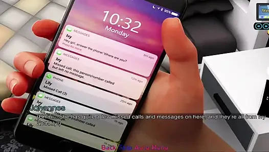 Sunshine Love #20 - Trisha pamer baju seksinya sama Johannes.