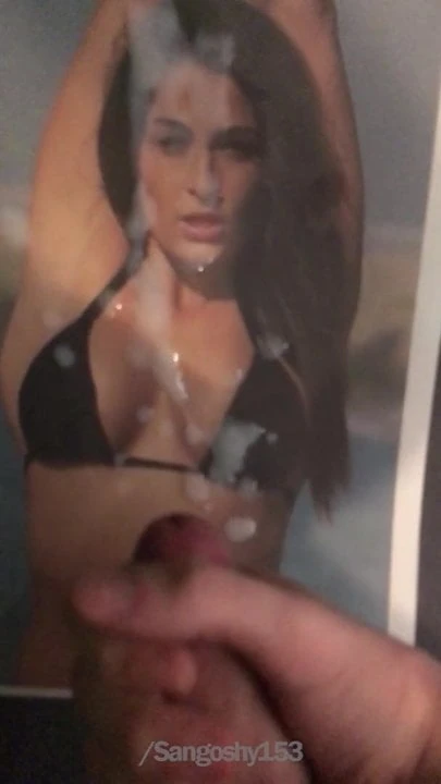 Huge Shot for Nikki Bella - Nikki Bella Cumtribute #1