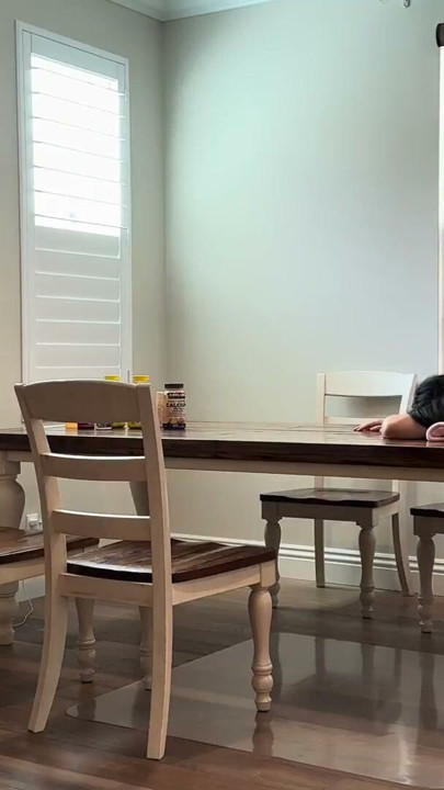 Cheating with friend's wife on my dining table when her husband's out of town | Clip 1