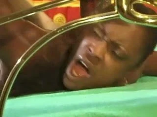 Black Milf  Midori hot fuck with tatoo white guy
