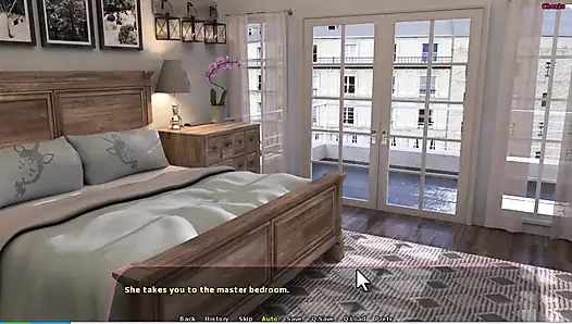 Haley hikayesi #14 - Adriana ve Haley yüzme havuzunda seksi bir an yaşadı... Johannes, Adriana'ya siktirdi.