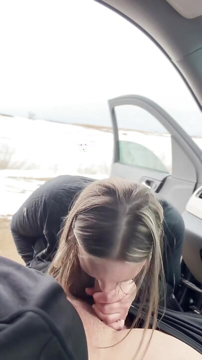 Huge Boobs MILF Caught Fucking Driver Outside