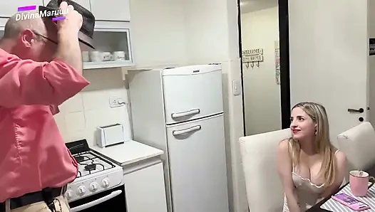 MILF Stepmother Has Sex with Her Stepson and His Best Friend