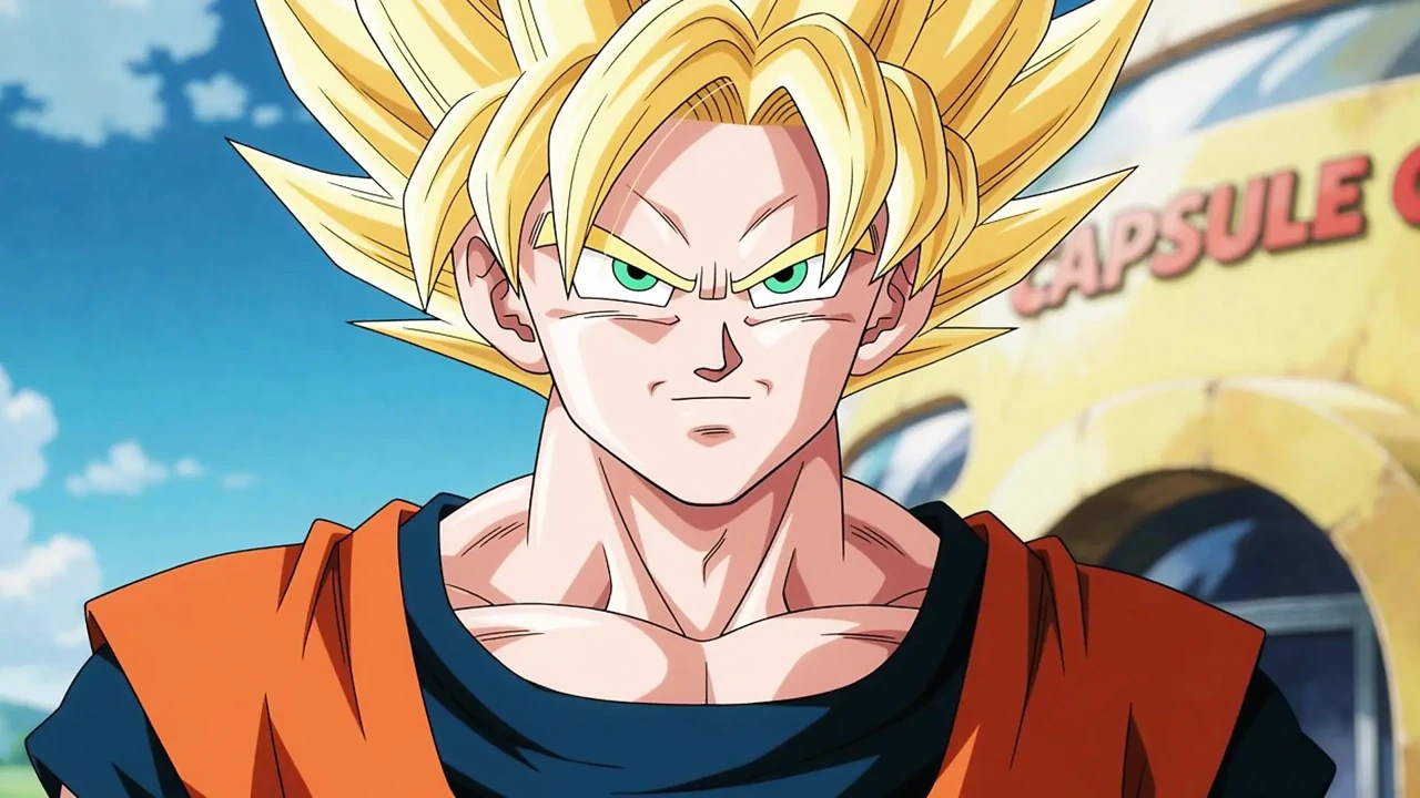 Goku takes advantage of the fact that Vegeta is not there to visit Bulma. Porn in Spanish- AI