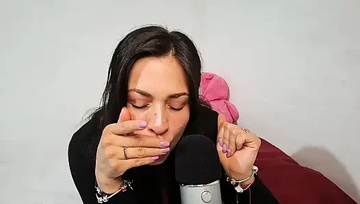 ASMR Поцелуй, я откусываю и ласкаю твои уши