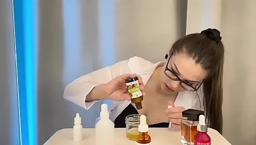 Professor Claretta and Exciting Perfume