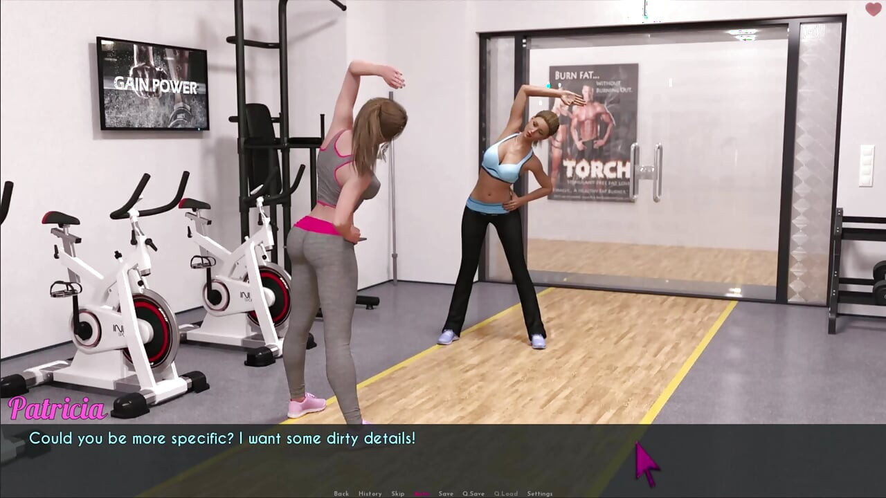 Awam # 6 fue al gimnasio con Patricia