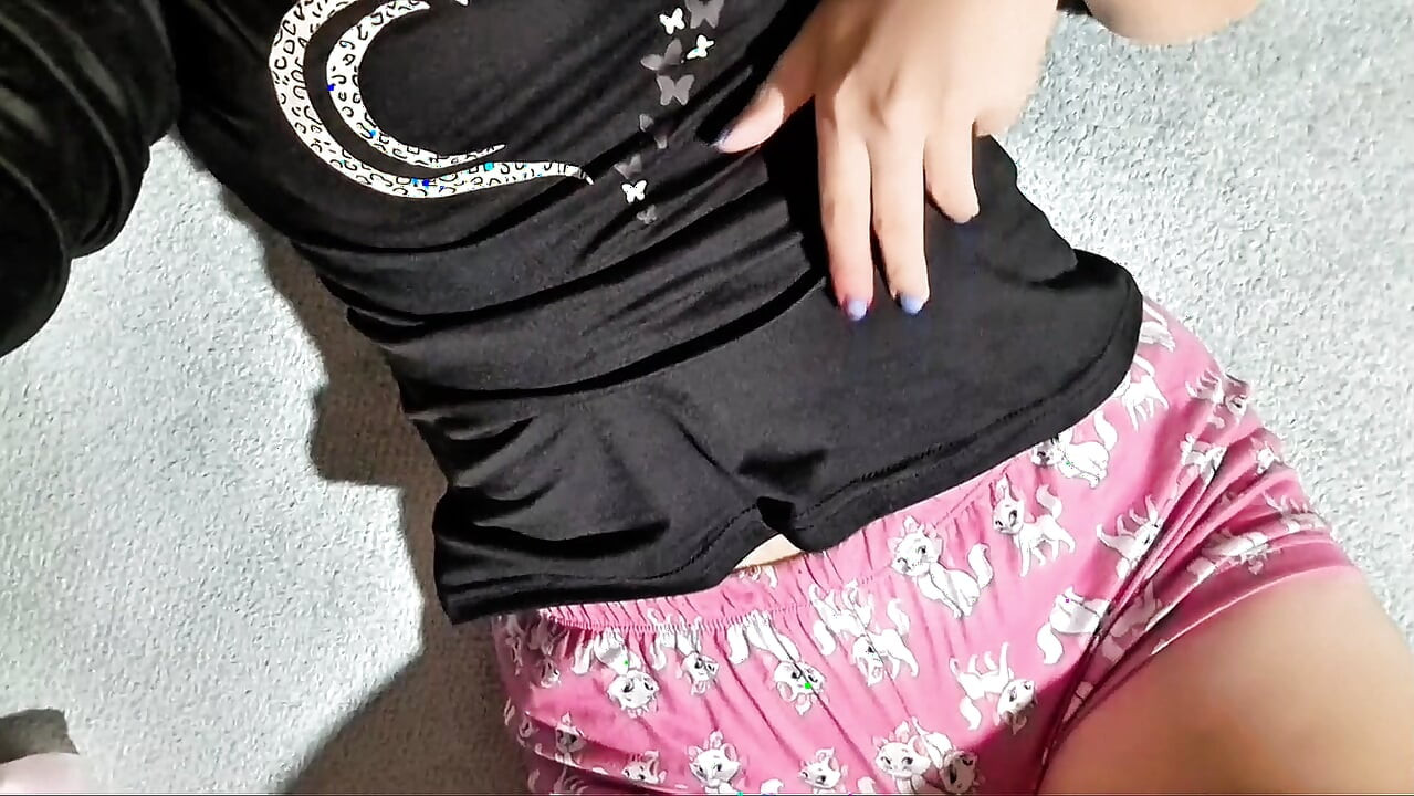 College girl masturbating with a follower
