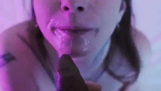 Marianna Mars POV Cock Sucking During a Photoshoot