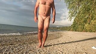 Ciepły dzień na plaży w Toronto